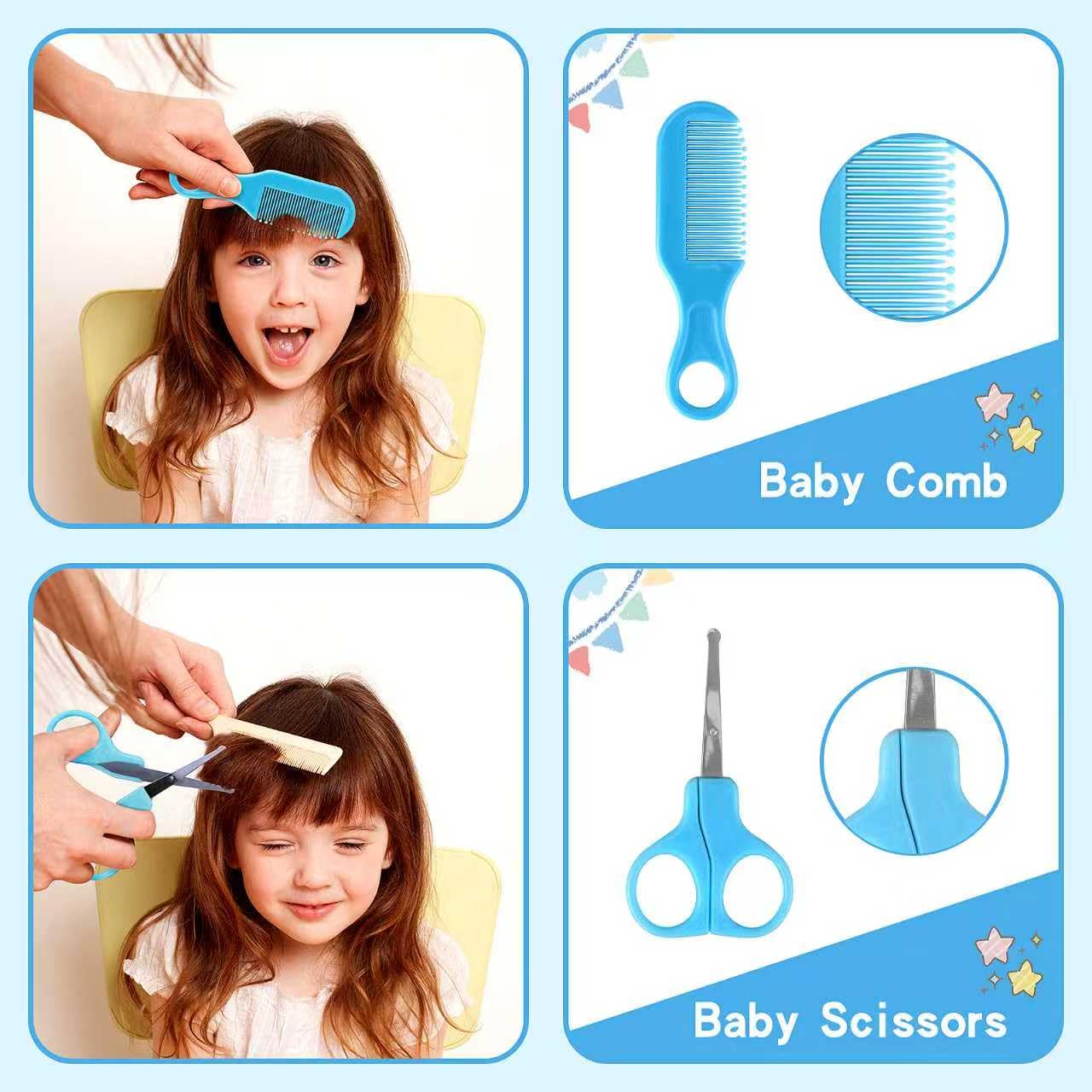 Qunlions life baby scissors—careful grooming tool for delicate tasks.