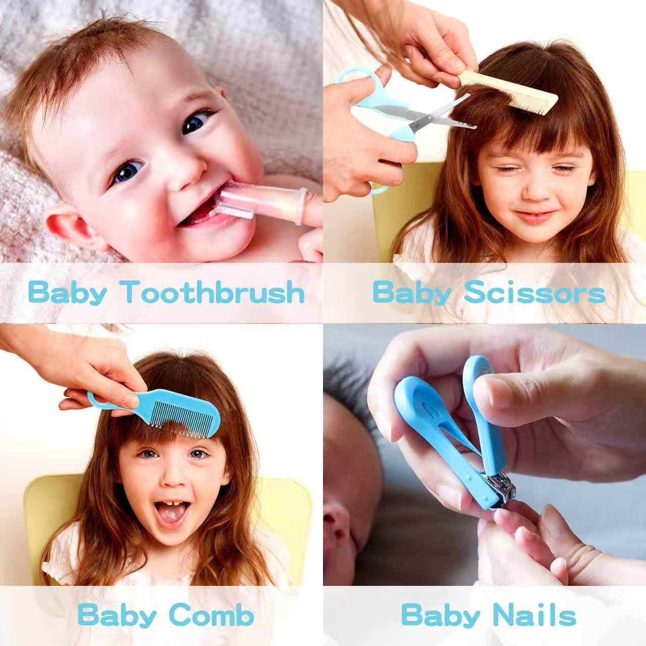 Qunlions life baby grooming kit comb—gentle detangling for delicate hair.