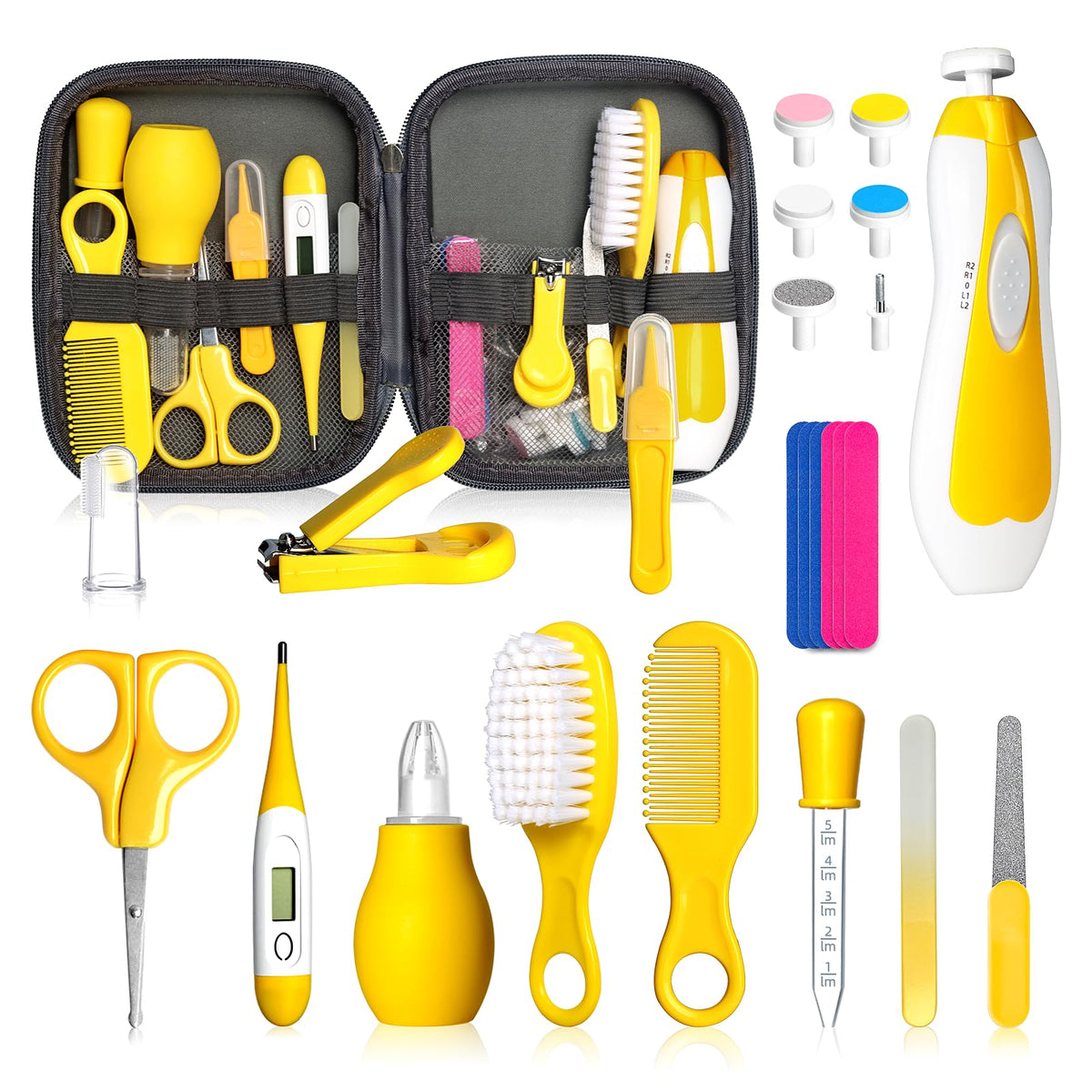 Qunlions life baby grooming kit contents for everyday newborn care tasks