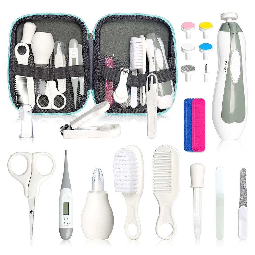 Qunlions life baby grooming kit storage case keeps essentials organized and portable.