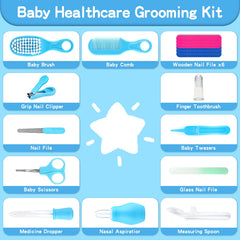 Qunlions Life grooming tools array features gentle tools for comfortable baby grooming.
