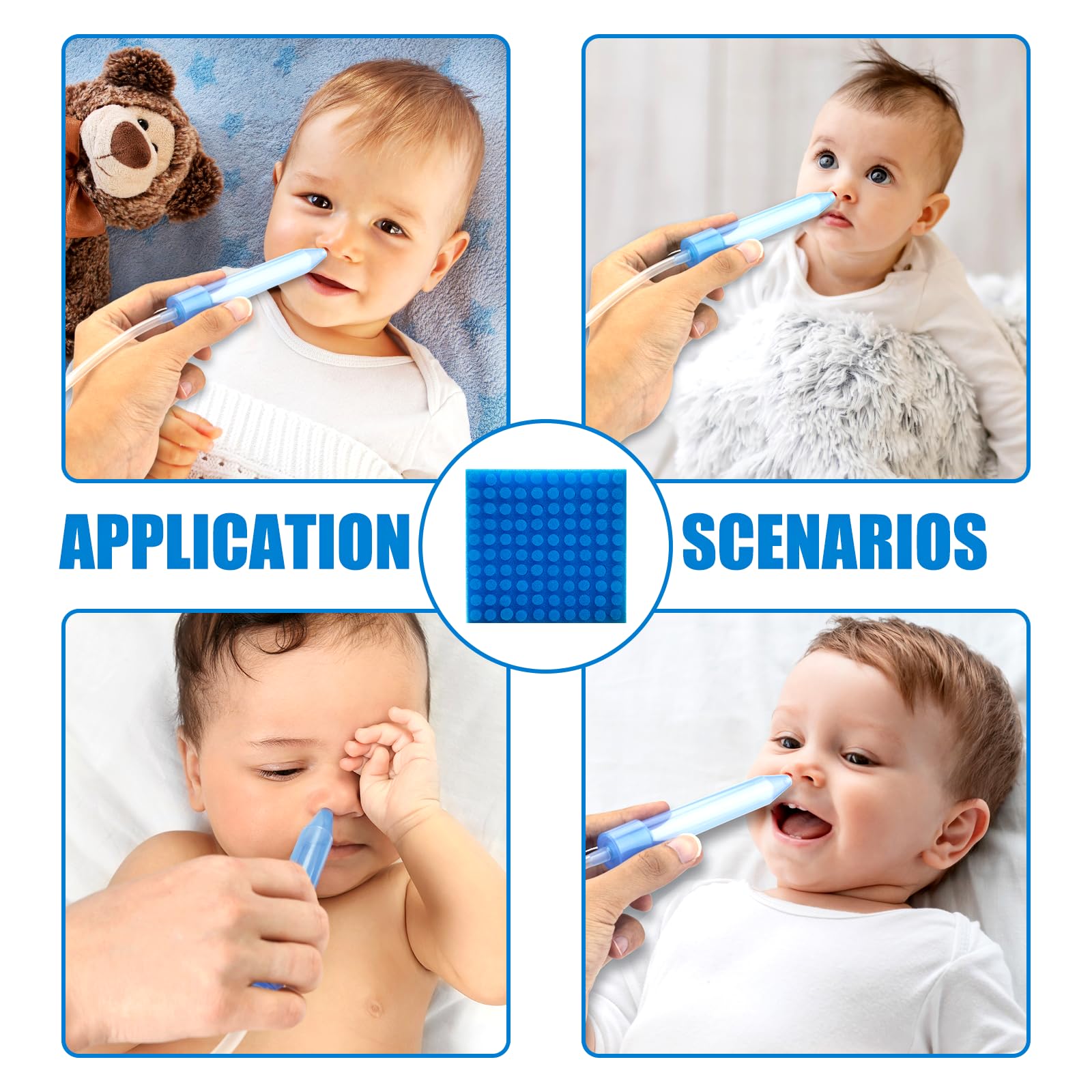 Qunlions life compatible nasal aspirator image suggests broad compatibility with devices