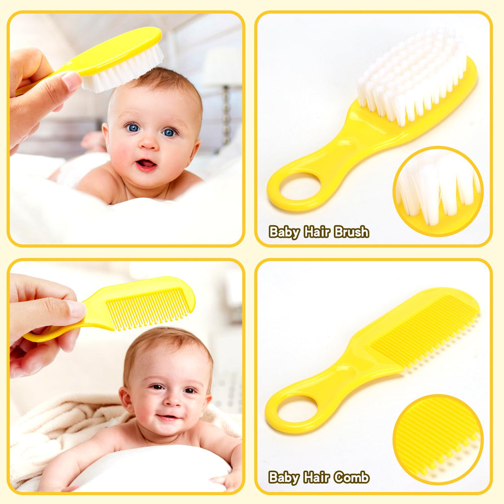 Qunlions life finger toothbrush in use for tiny gums and gentle cleaning.
