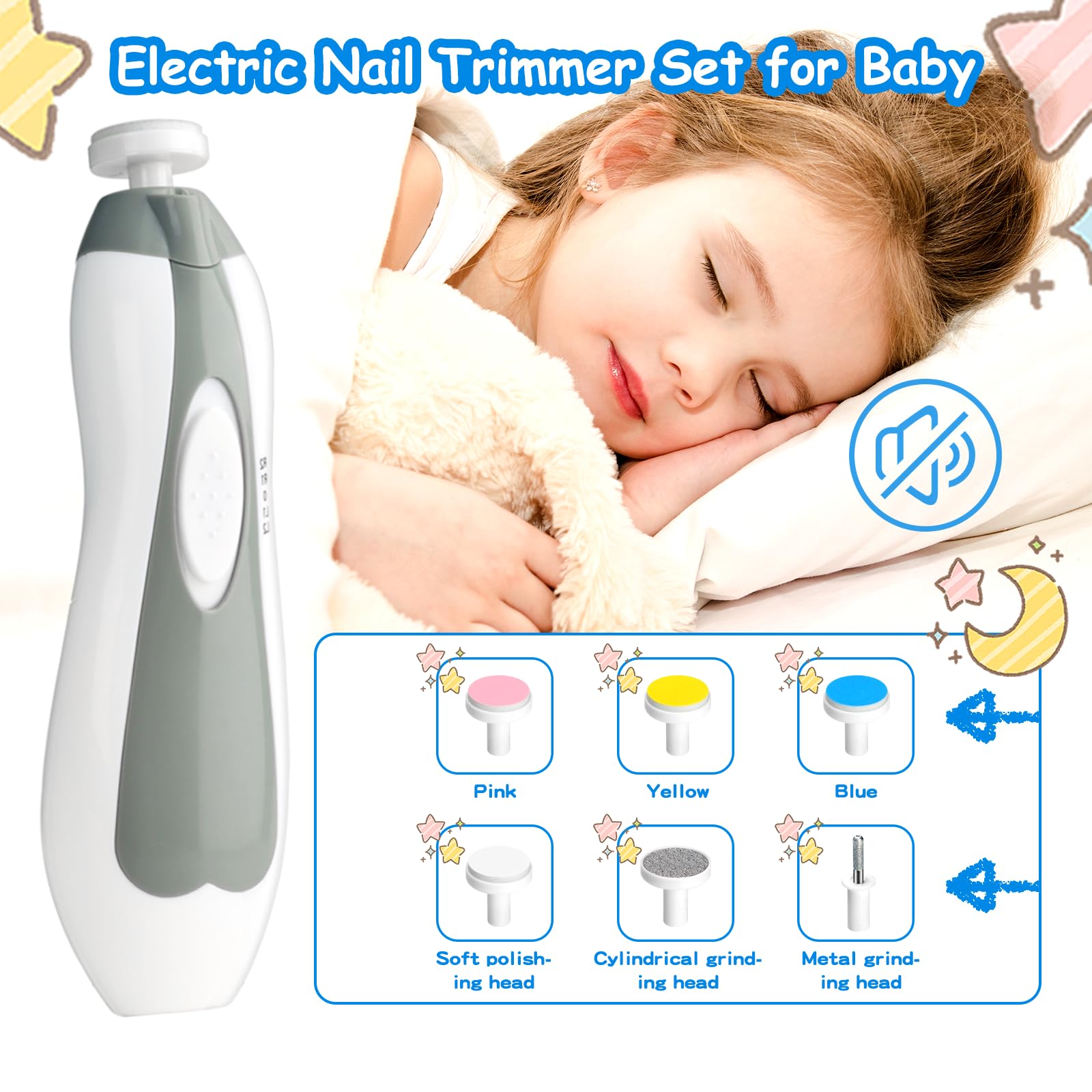 Qunlions life nasal aspirator with silicone tips designed for safe baby nasal care
