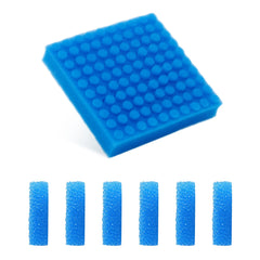 Qunlions life replacement sponges emphasize easy cleanup and mucus-blocking function.