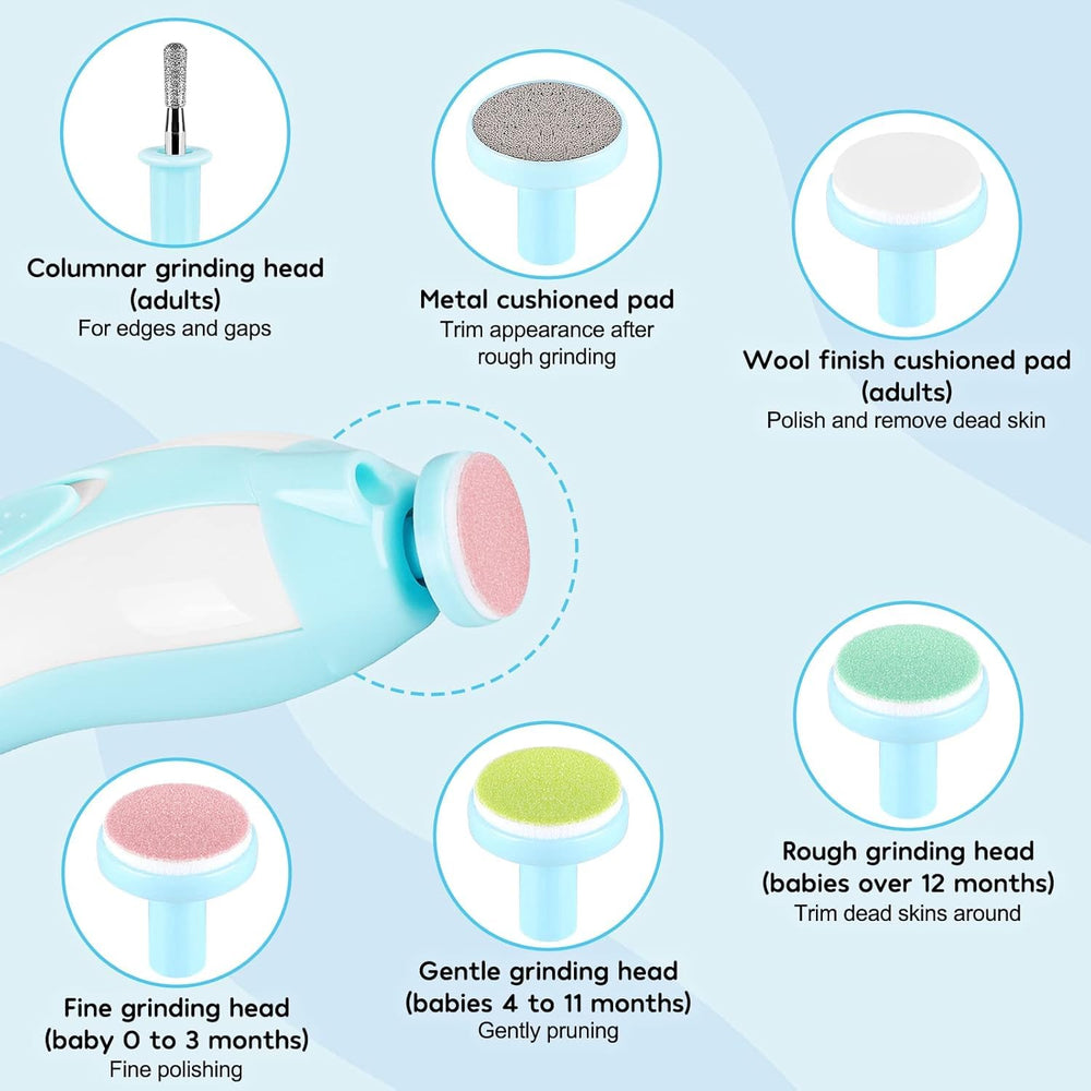 Qunlions life with silent motor enables peaceful nail care during naps.