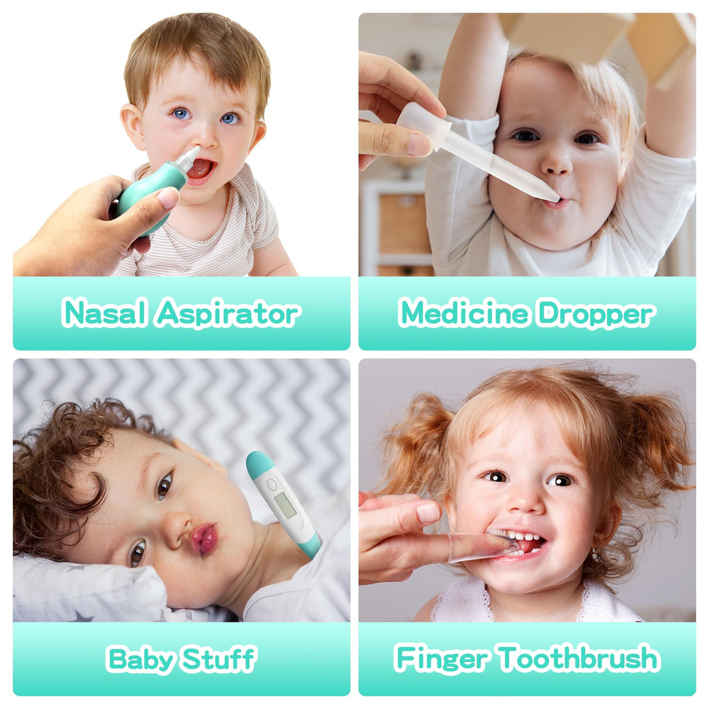 Qunlions Life soft finger toothbrush gentle cleaning for baby's teeth and gums.