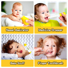 Qunlions life soft finger toothbrush cleans gums and tongue gently