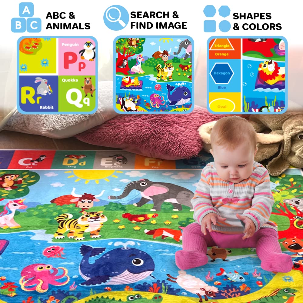 QUOKKA ABC colors design helps early recognition during play.