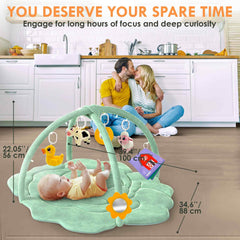 QUOKKA Baby Play Gym XL supports tummy time and movement