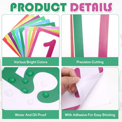 Quxddy durable PVC waterproof stickers with strong back adhesive for long-lasting use