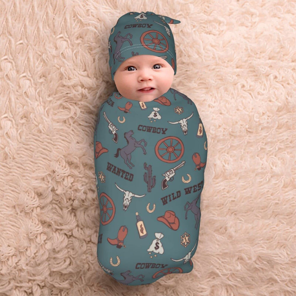 Qwalnely swaddling blanket breathable-skin-friendly fabric maintains comfort.