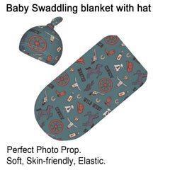 Qwalnely swaddling blanket womb-like-sleep promotes calm, restful nights.