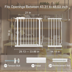 QwickNesty pressure-mount installation shown, tool-free securement.