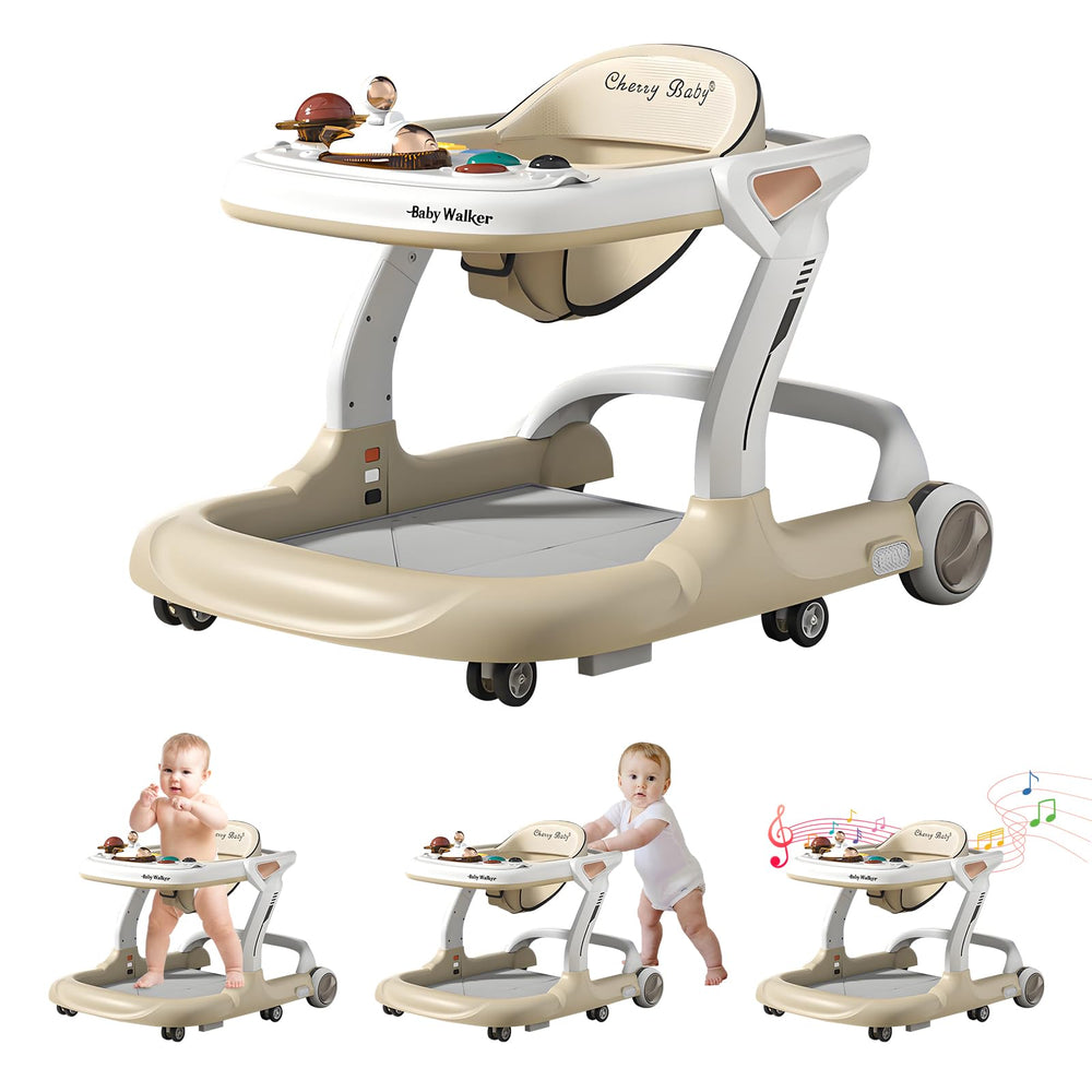 QPWOPNGAS baby walker front view shows sturdy frame for safe exploration