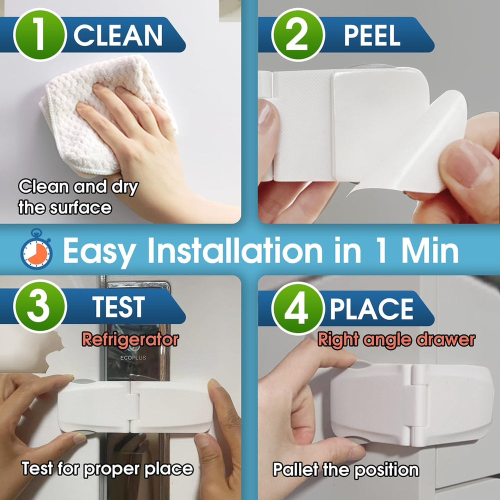 QYESWHSR oven lock helps secure ovens and prevent curious hands.