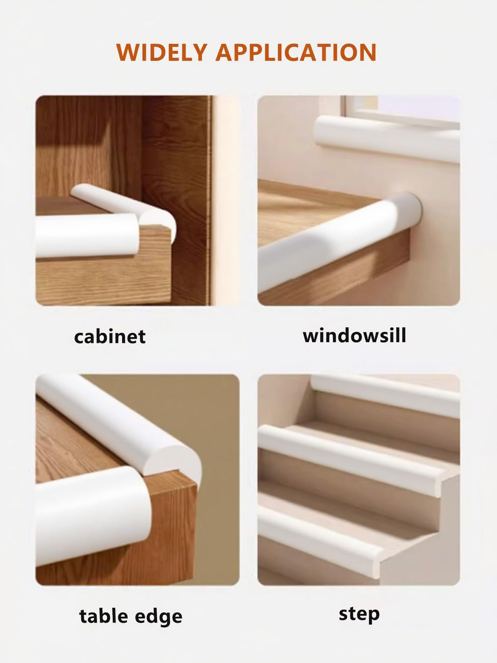 QYV 16.4 ft coverage wraps multiple edges at home for comprehensive safety.