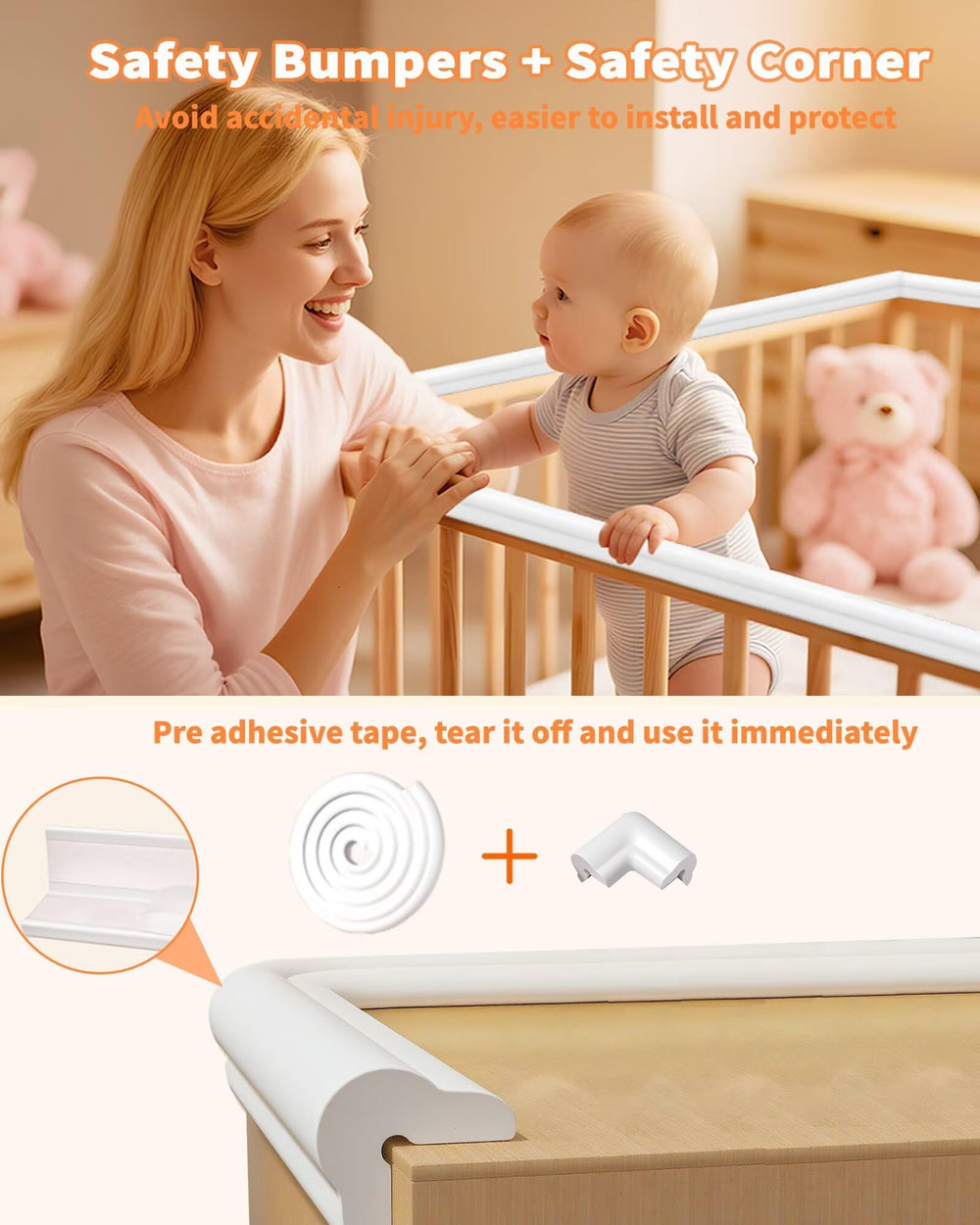 QYV edge protector air-buffering layer demonstrates impact-absorbing cushion in action.