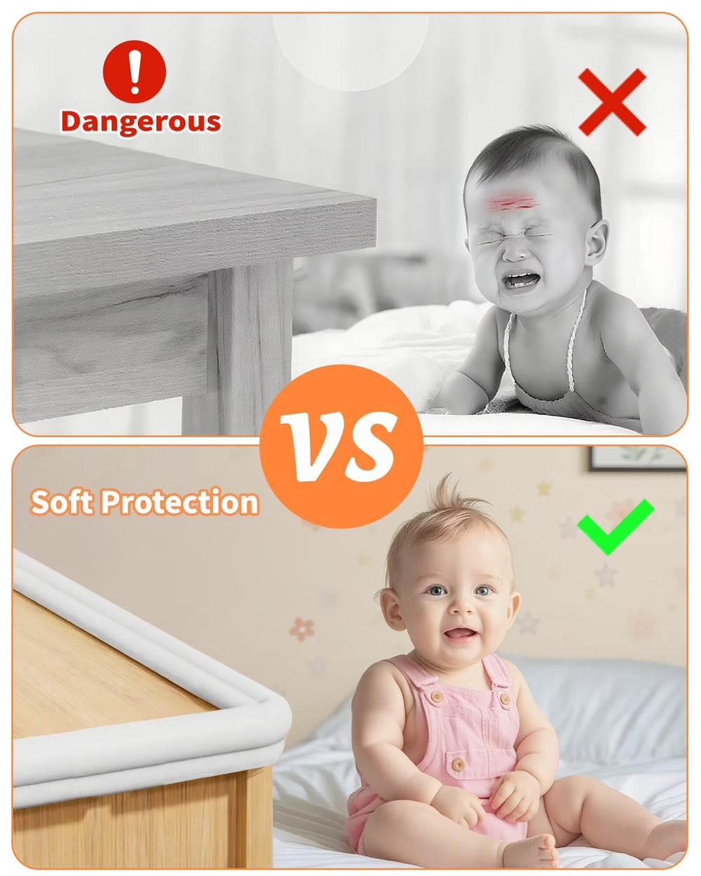 QYV edge protector furniture-protection illustrates dent-free living spaces.