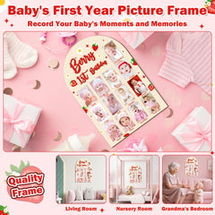 R HORSE 3D Berry nursery decor adds warm strawberry charm to a room.