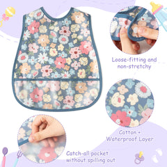 R HORSE adjustable snap-buttons on the bibs secure a growing neck for comfort.