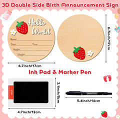 R HORSE sign marker pen shown for easy, bold newborn info writing in photos.