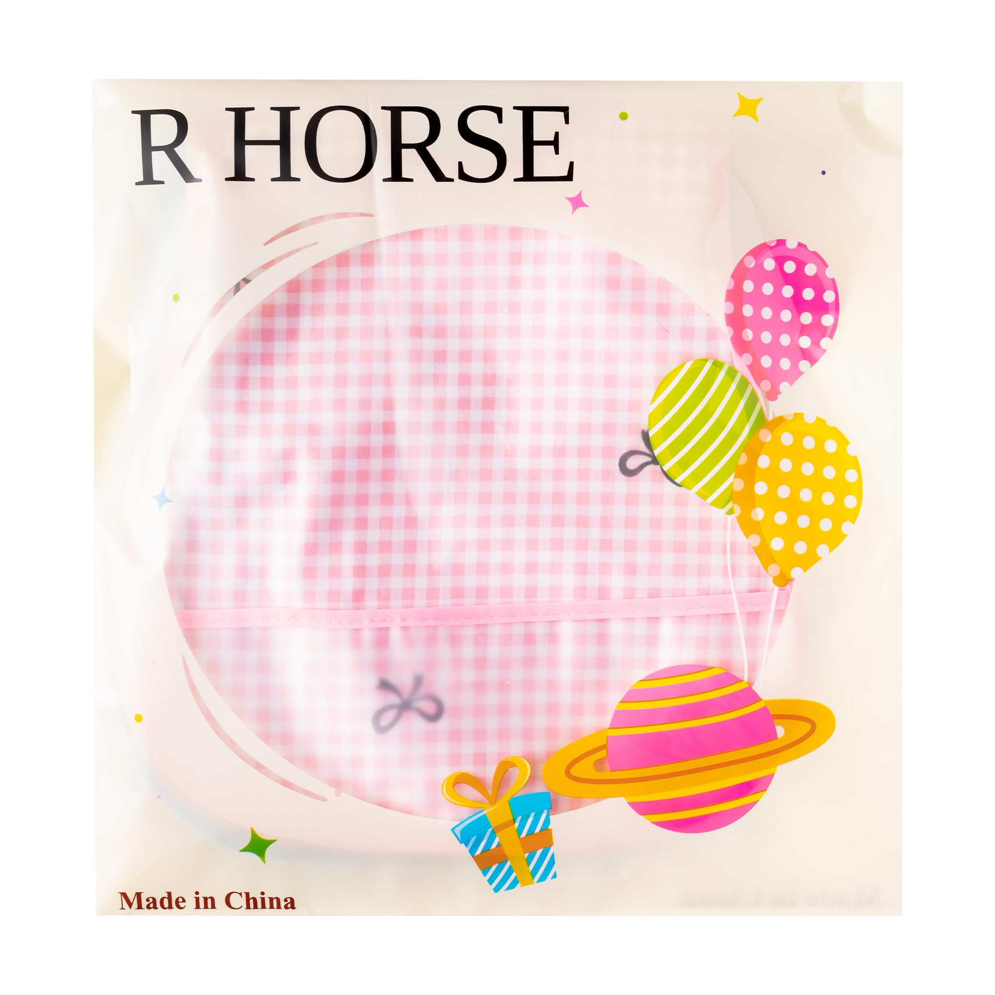 R HORSE bibs are machine-safe for quick washing.