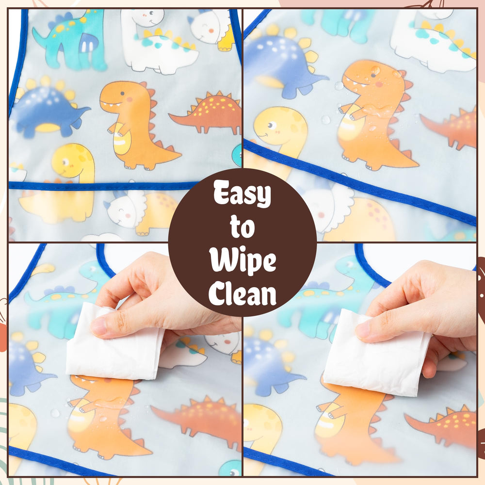 R HORSE easy-clean bibs wipe clean and dry quickly.