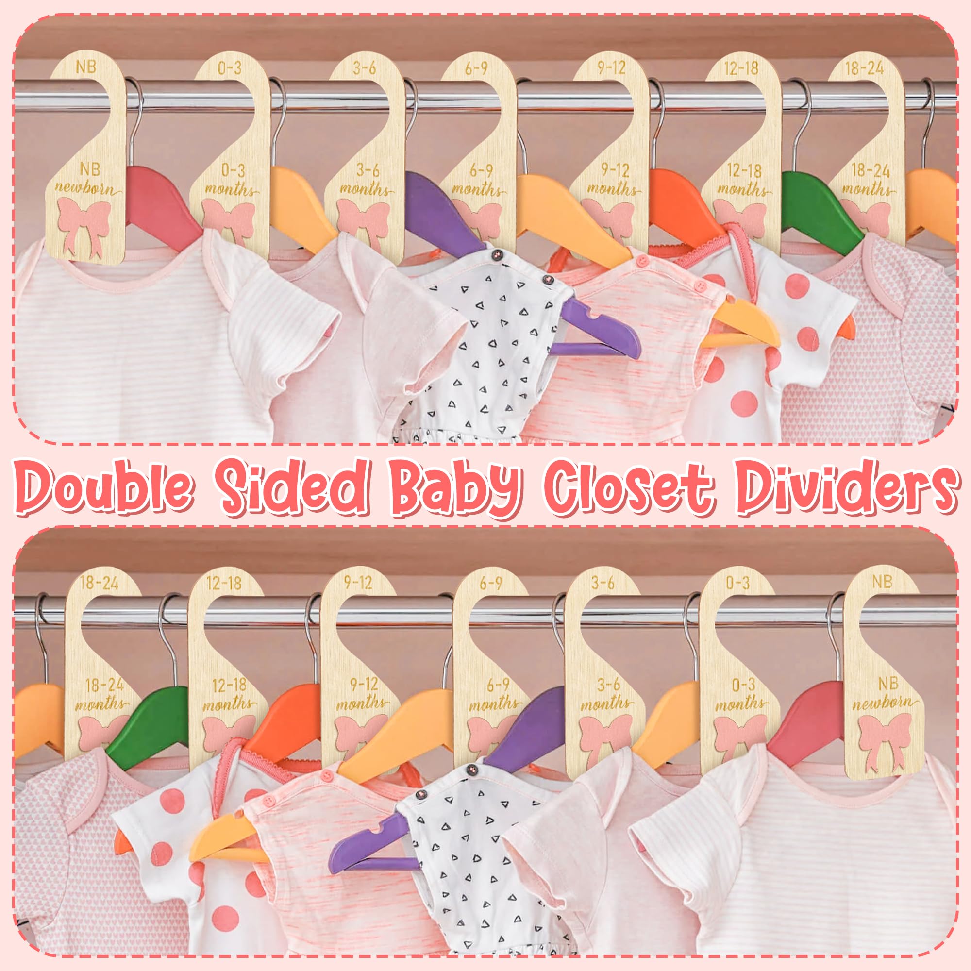 R HORSE natural wood finish offers a durable, scratch-free closet accessory.