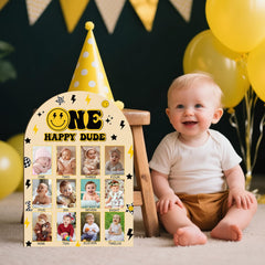 R HORSE Durable wood baby frame with natural finish.