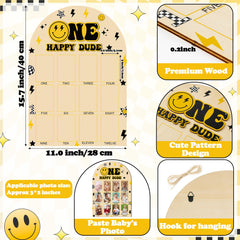 R HORSE First year photo slots layout highlights monthly milestone display.