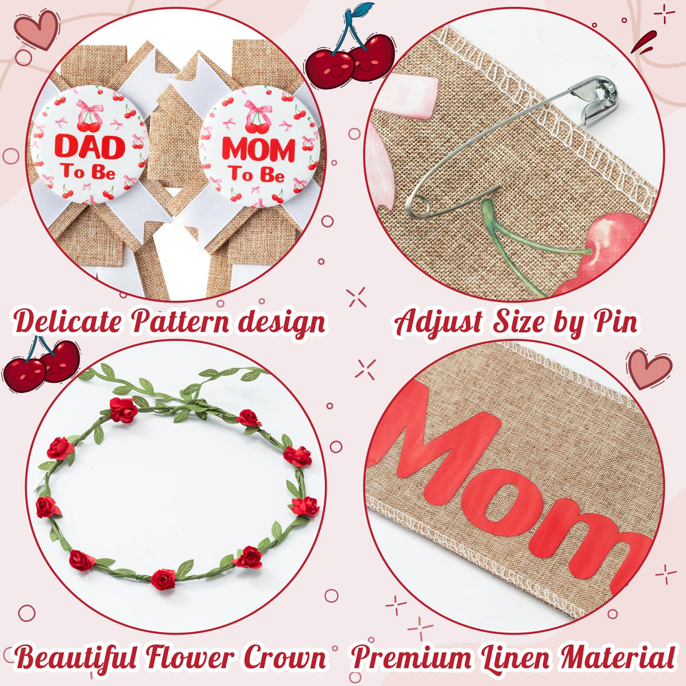 R HORSE mom-to-be corsage pin for stylish maternity looks