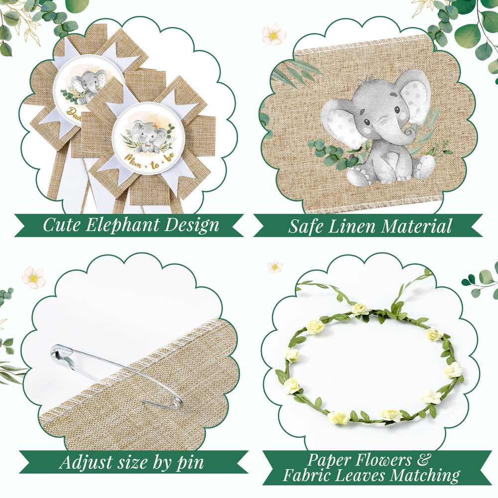 R HORSE mom to be corsage pin secures sash with style