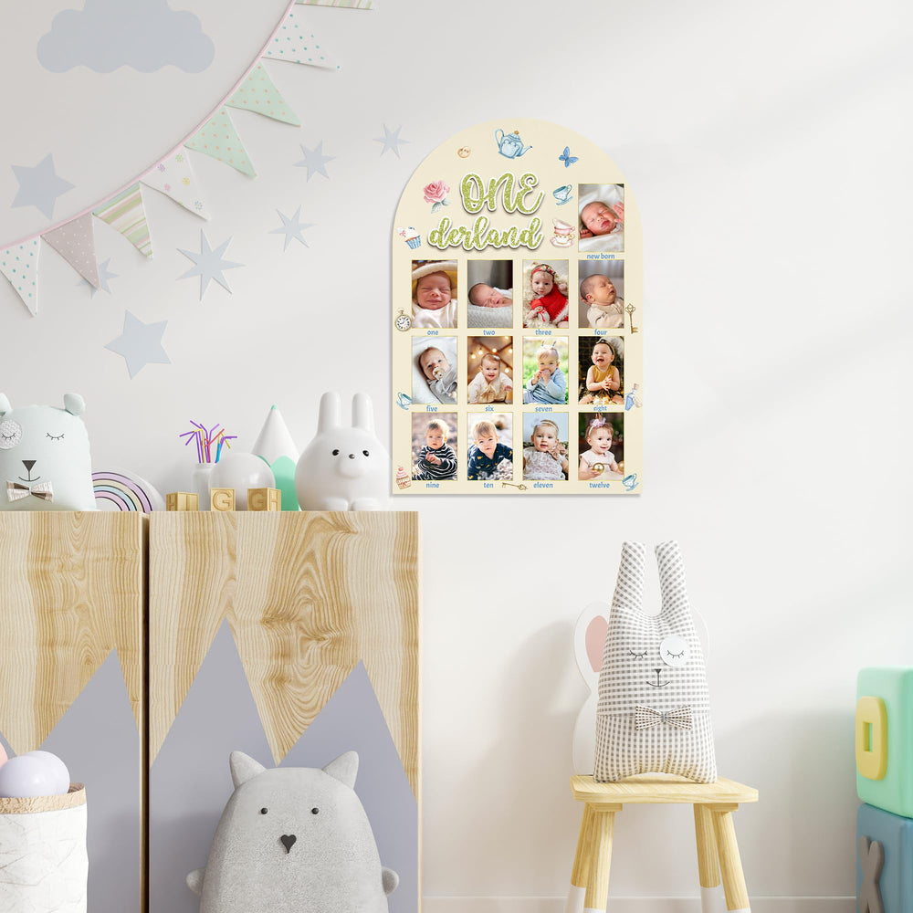 R HORSE nursery display setup on desk or wall for warm decor