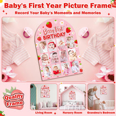 R HORSE twelve-month photo frames organize monthly portraits into a timeless keepsake.