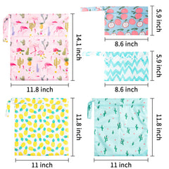R HORSE two-pocket wet-dry bag keeps baby essentials organized on outings.