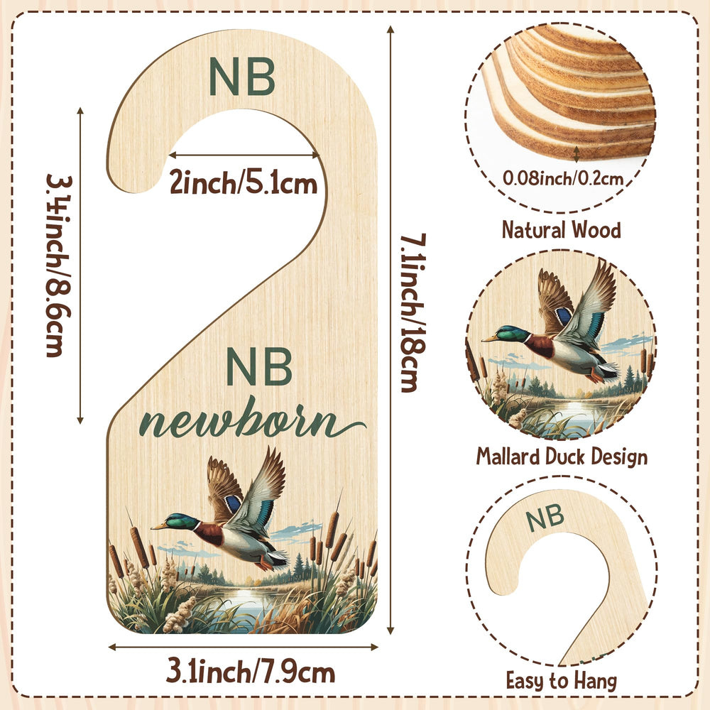 R HORSE age-label dividers clearly mark newborn to 24 months for fast dressing.