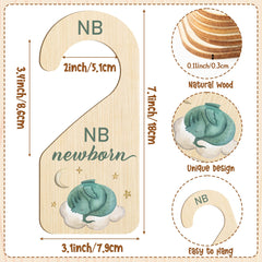 R HORSE wooden closet divider with smooth surface protects fabrics and fingers.
