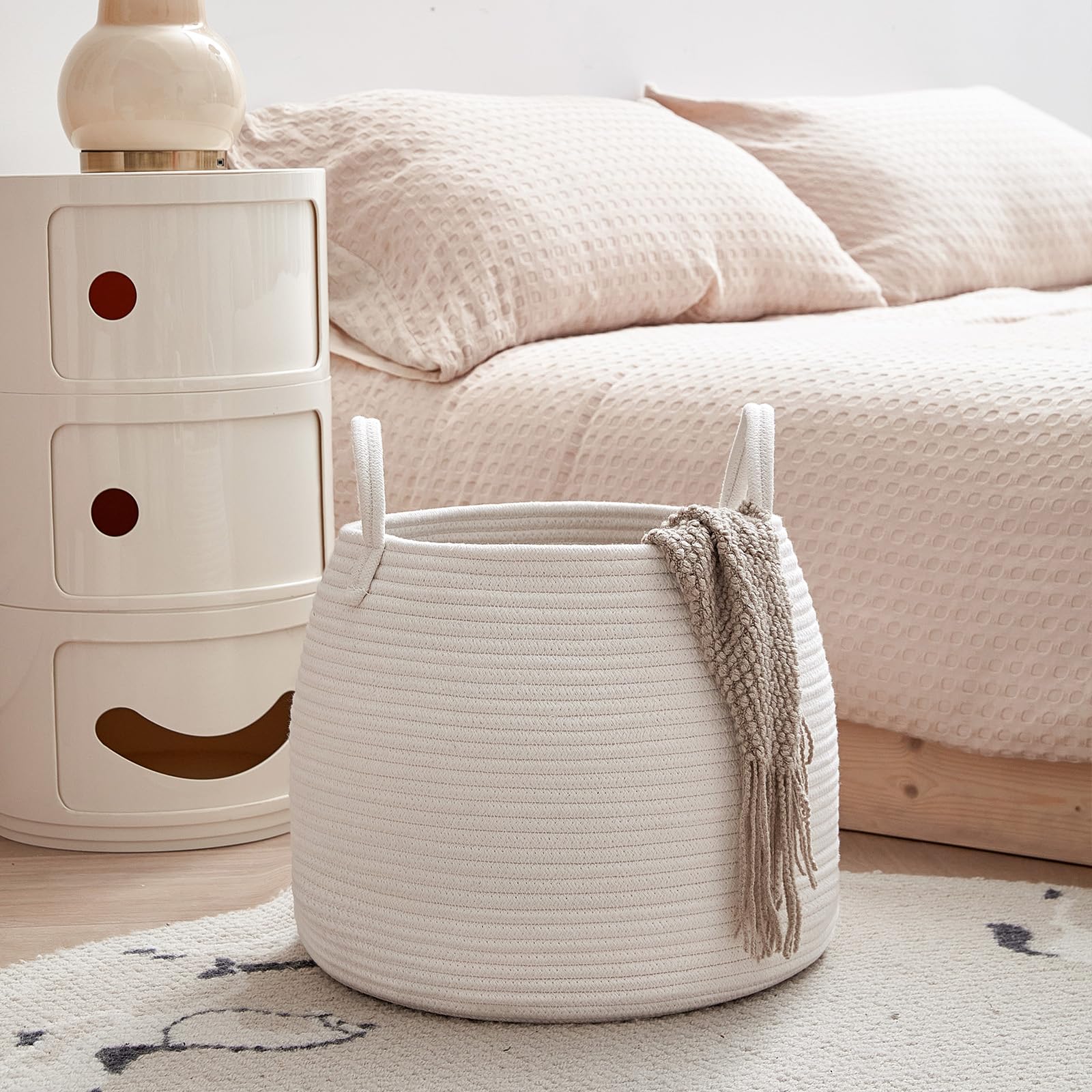 R RUNKA decorative storage adds sophisticated ambiance while keeping items tidy