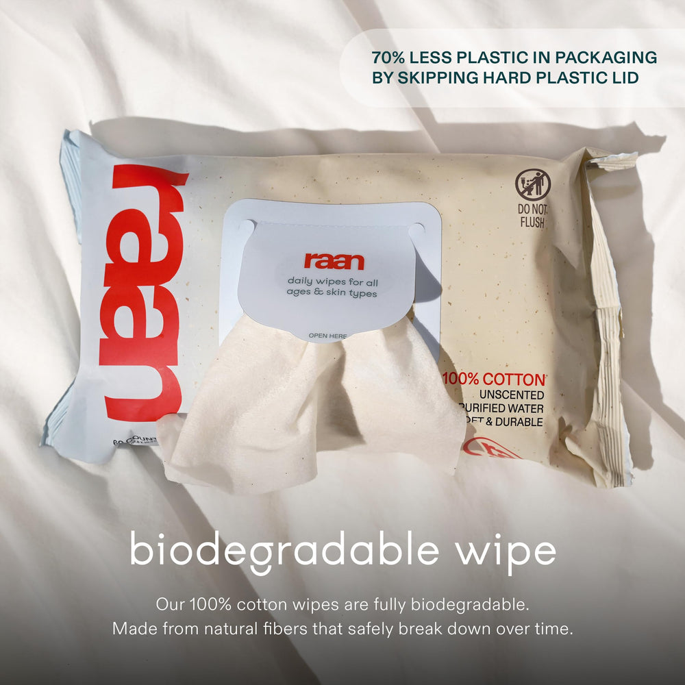 RAAN wipes for families and pets demonstrate versatile cleaning on hands, faces, and paws.