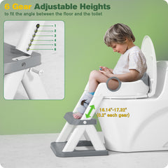 RABB 1ST potty seat 2-in-1 step stool for reaching sinks and countertops