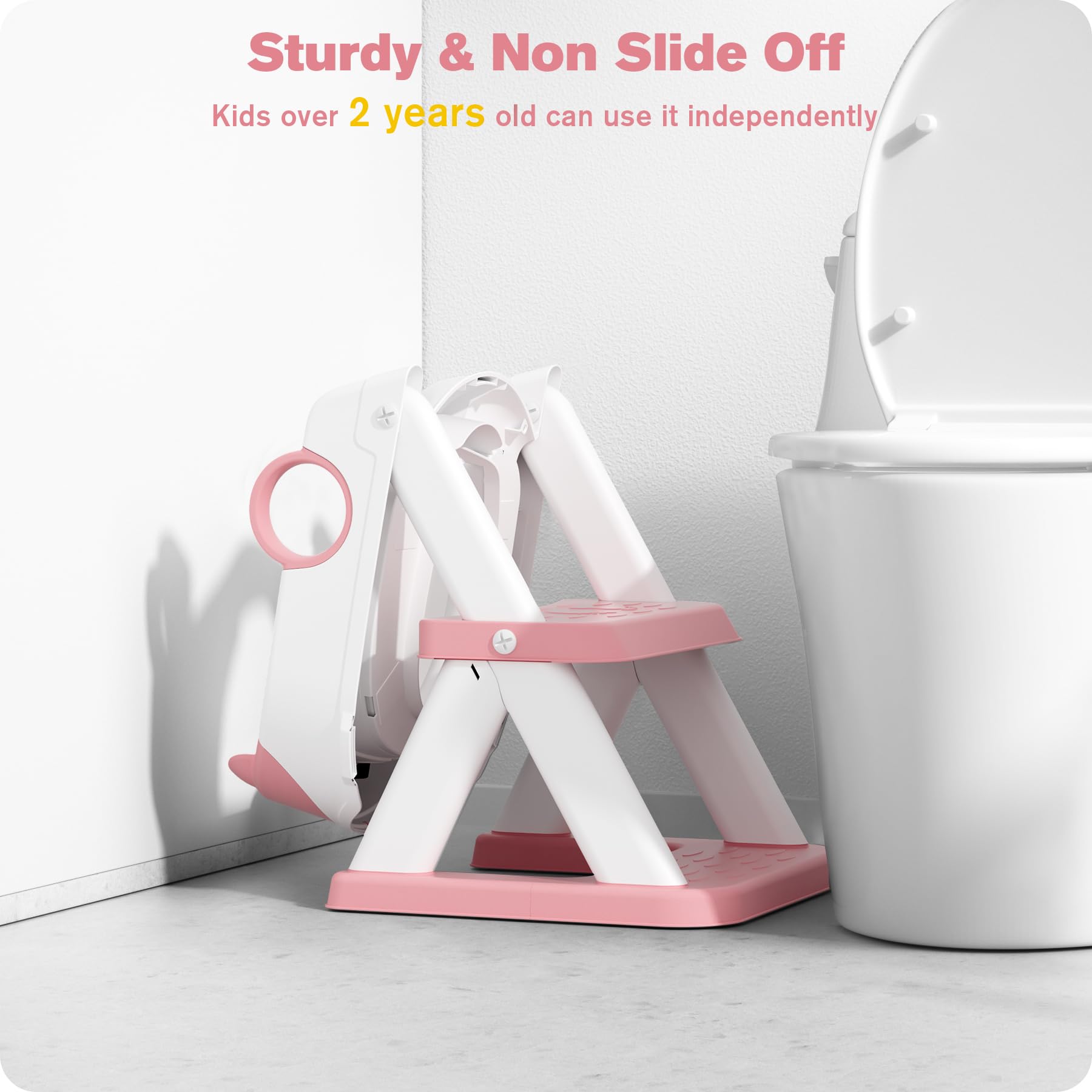 RABB 1ST potty seat fits standard and elongated toilets