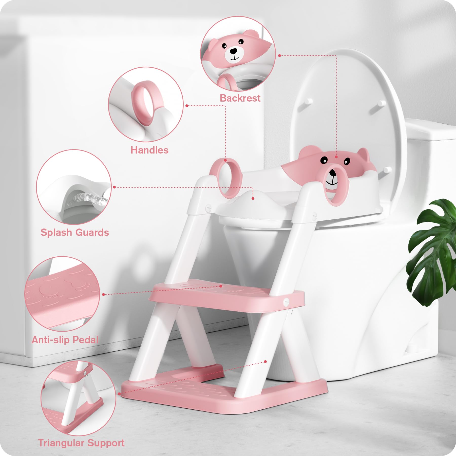 RABB 1ST potty seat soft cushion for gentle skin contact