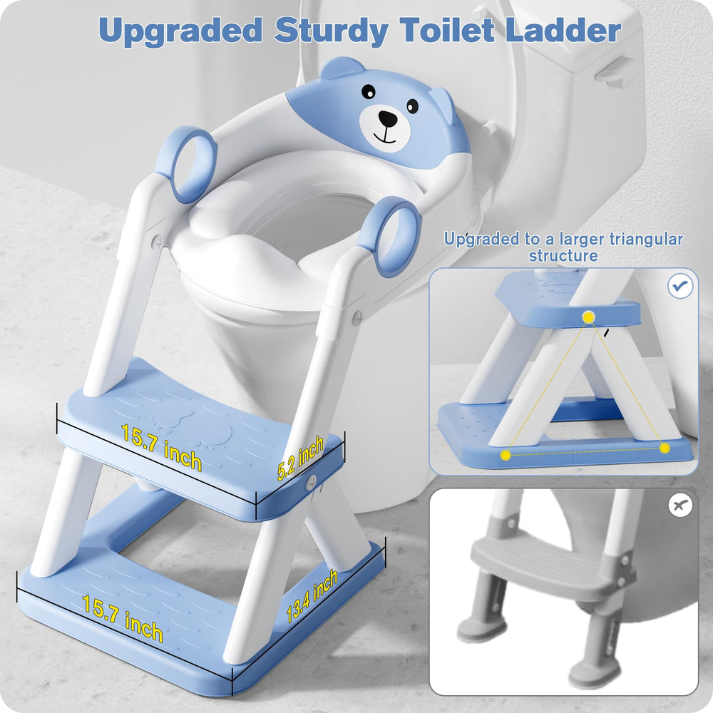 RABB 1ST soft cushion provides gentle skin comfort during potty sessions.