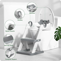 RABB 1ST potty seat soft PU cushion emphasizes gentle touch and skin comfort for toddlers.