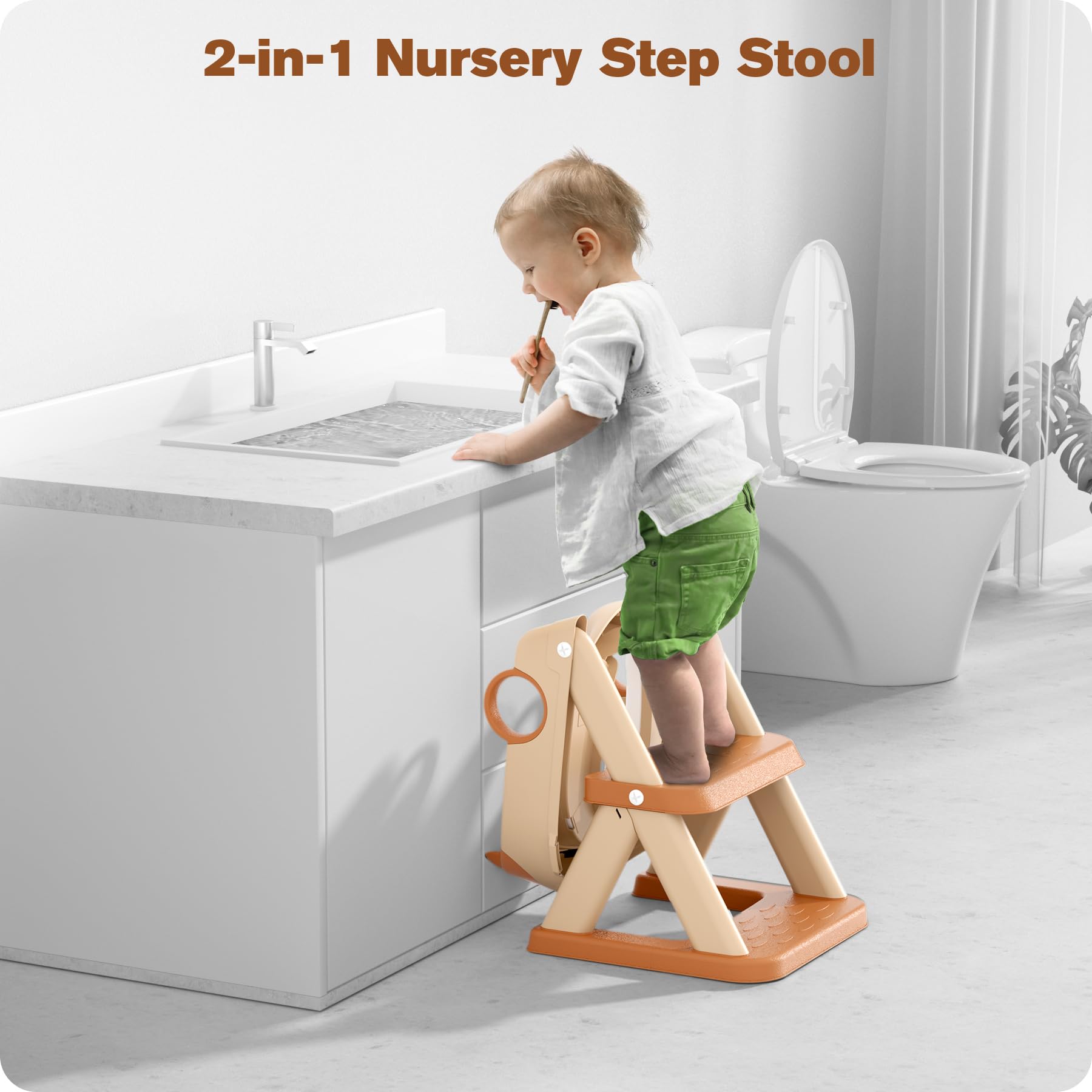 RABB 1ST widened stepping surface offers more room to turn.