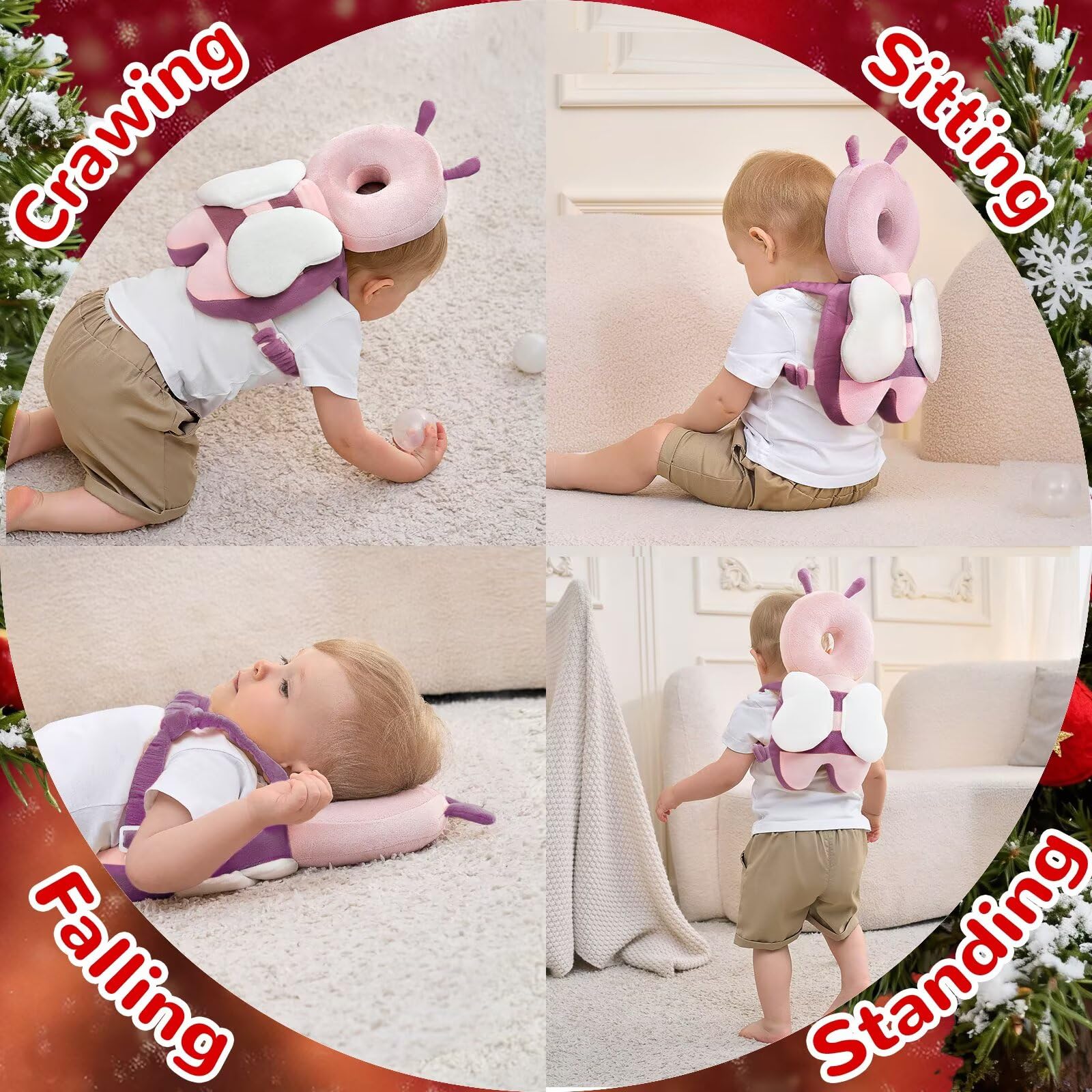 Raelitego toddler protector during learning-to-walk session demonstrates versatile use.
