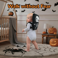 Raelitego head protector backpack is machine washable for easy care.