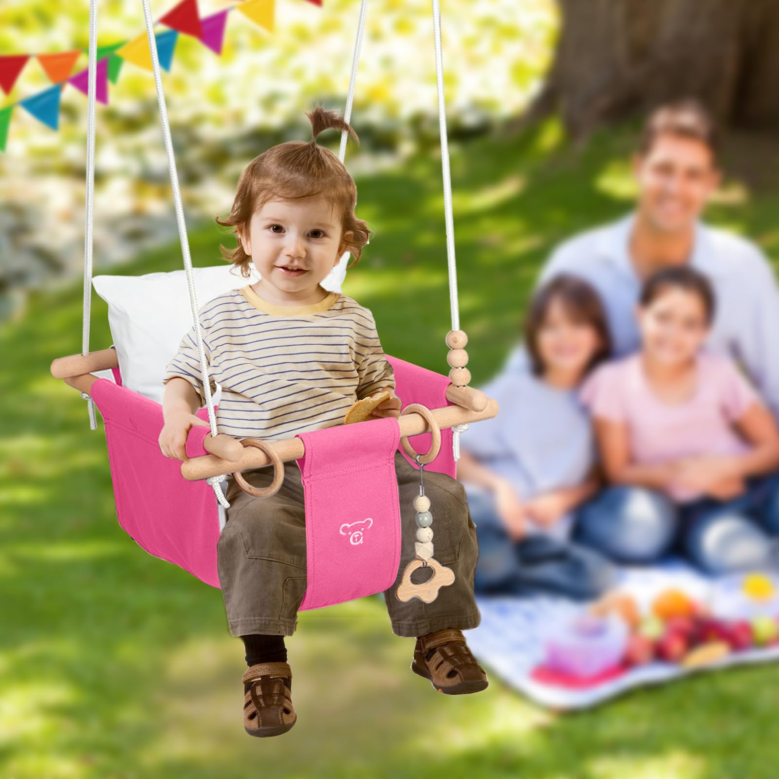 RAGOZONERY baby jumper in use delivering joyful bouncing and exploration