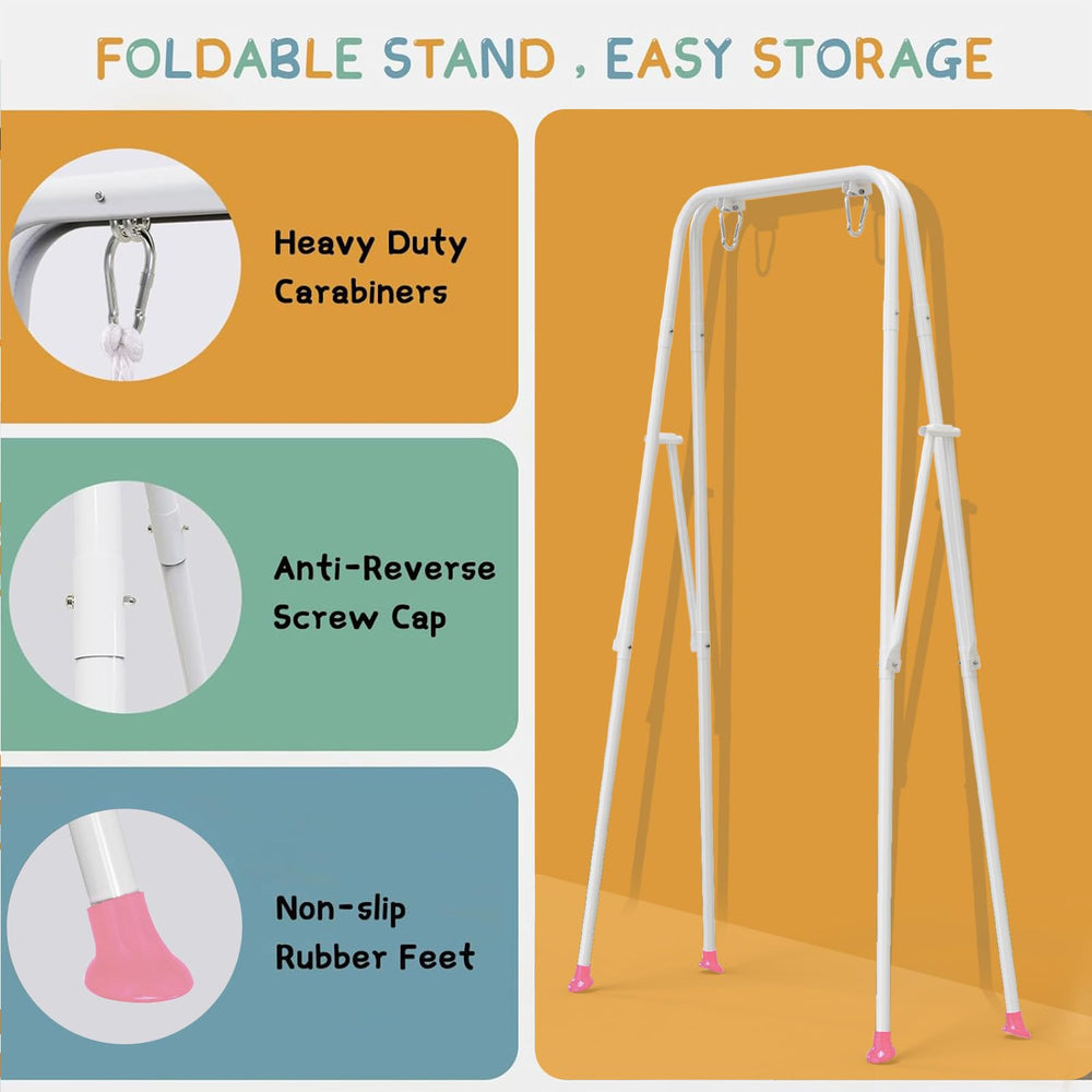 RAGOZONERY fold flat storage feature enables easy portability and tidy closets